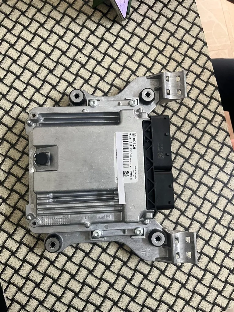 Bosch 0281020797 0 281 020 797 engine control unit ECU top view Bosch label Made in India warehouse stock Pioneer Mitra export India