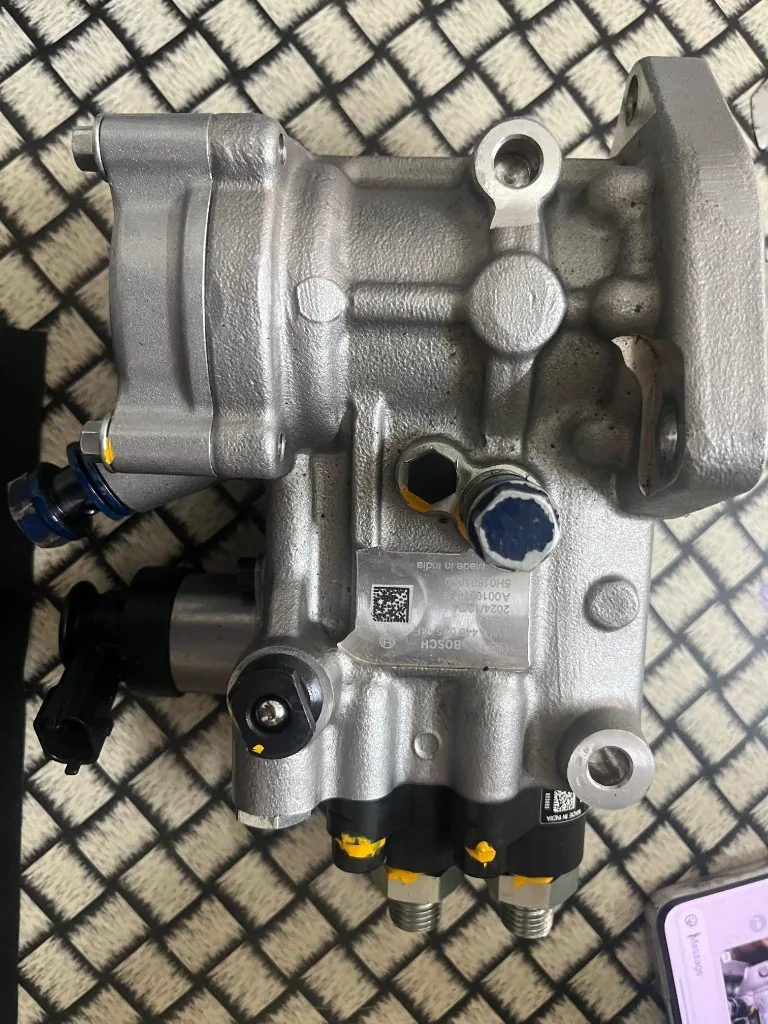 Bosch 0 445 025 14E 044502514E common rail fuel injection pump nameplate 5H01601000 Made in India warehouse Pioneer Mitra
