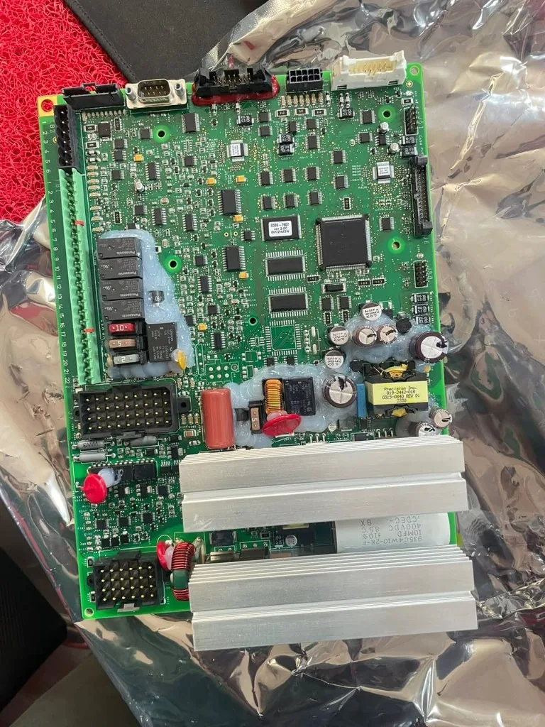 Cummins PCC1302 generator controller PCB label A044K653 firmware detail