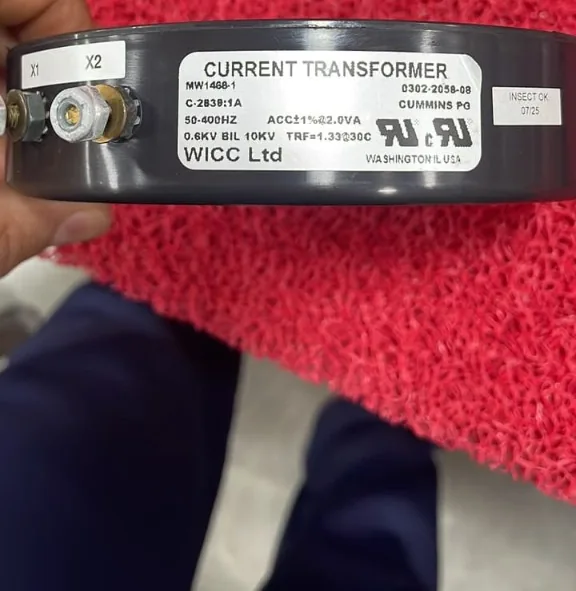 Cummins WICC 0302-2058-08 Current Transformer
