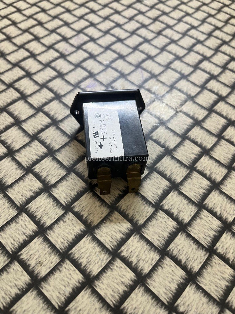 Honeywell 85100 hour meter label 12-24VDC side view
