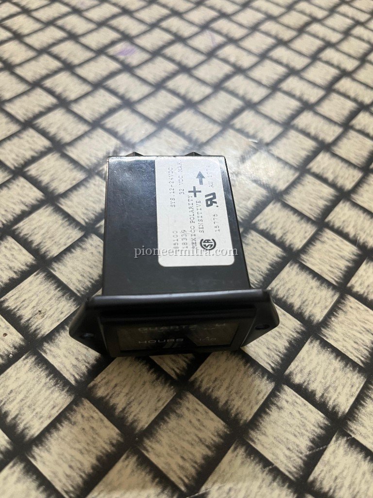 Honeywell hour meter label polarity CSA UL top view