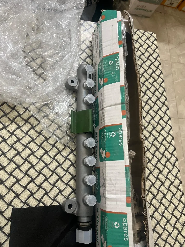Kirloskar 4H.508.03.0.PR fuel rail assembly with Kirloskar Spares carton Pioneer Mitra warehouse