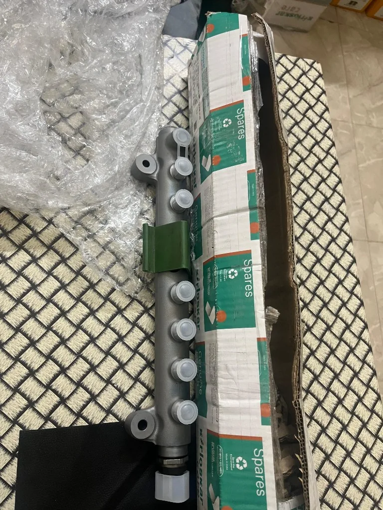 Kirloskar 4H.508.03.0.PR HFRN16 fuel rail six capped ports Pioneer Mitra warehouse