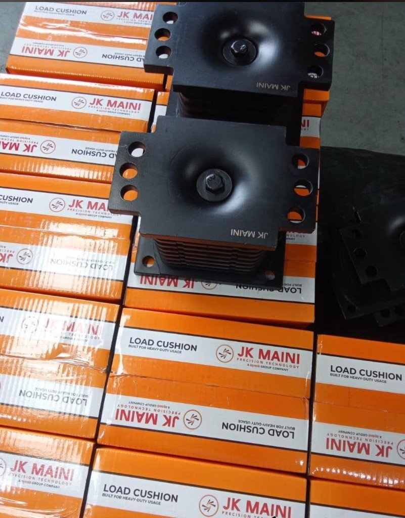 Rubber load cushion — JK Maini compatible reference — verified at India sourcing desk — Pioneer Mitra export