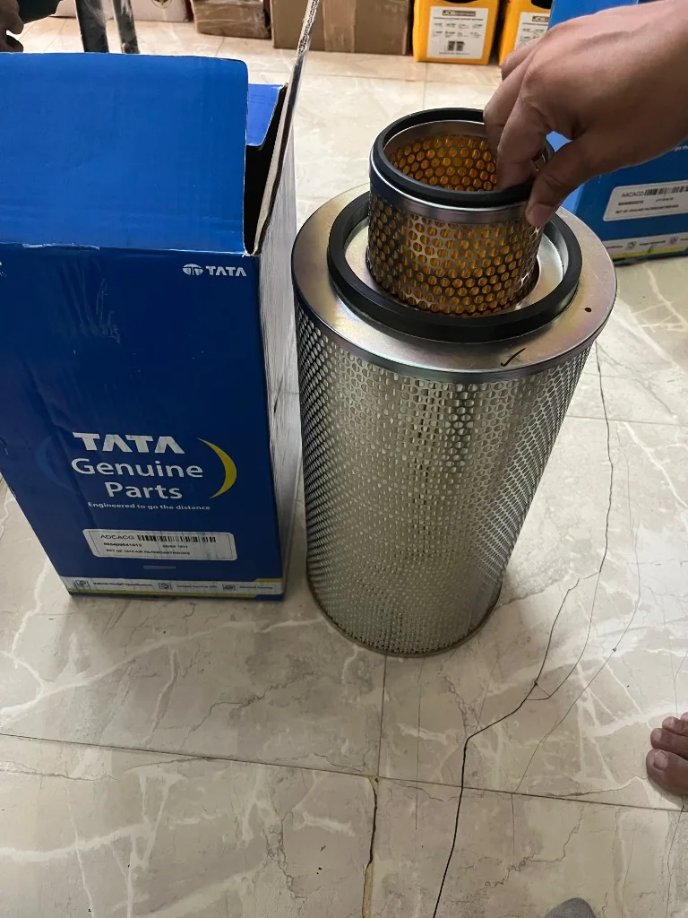 Tata 885409041613 air filter set with primary and secondary safety filters Pioneer Mitra warehouse