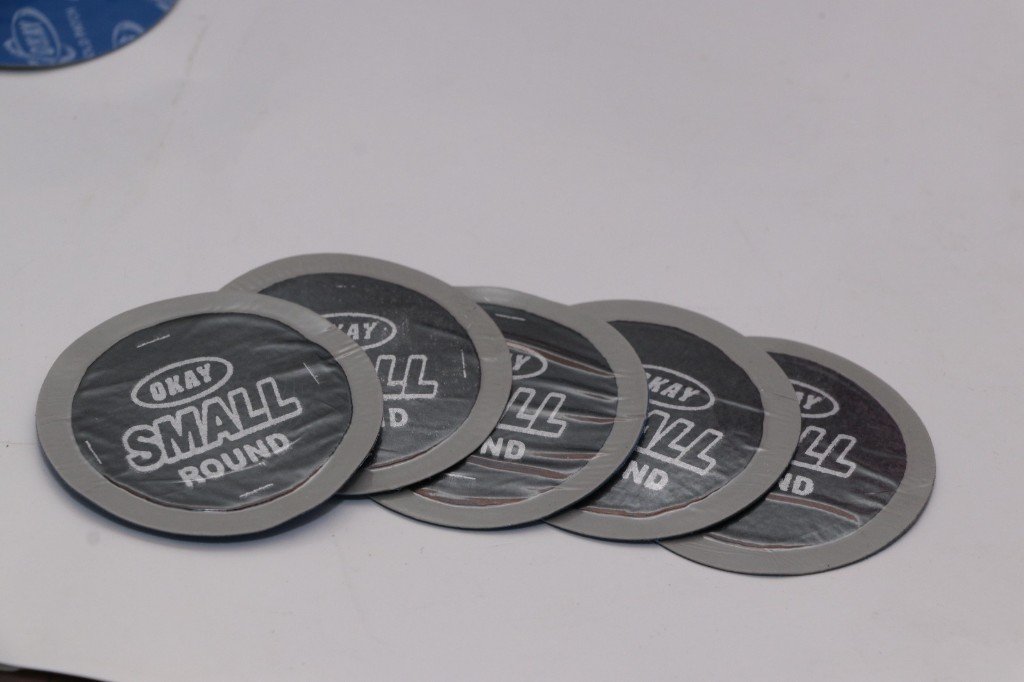 OKAY small round tube repair patches