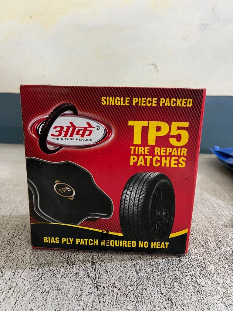OKAY TP5 bias ply patch box no-heat chemical cure