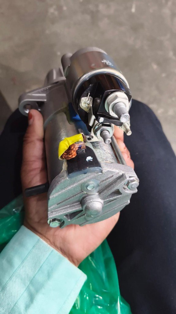 Comstar S01010101 complete starter assembly side profile