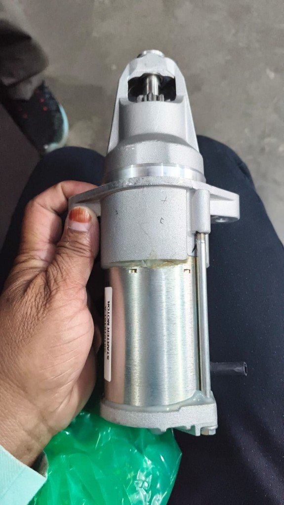 Comstar S01010101 starter motor assembly pinion and drive end for Tata Nano