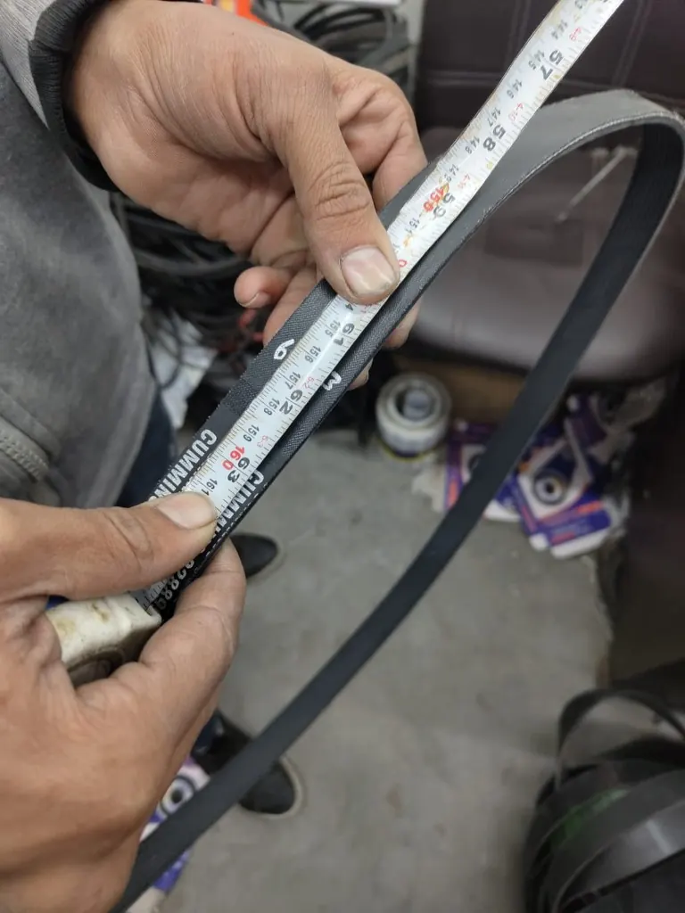 Cummins 3288999 belt back print