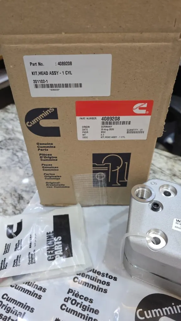 Cummins 4089208 carton KIT HEAD ASSY 1 CYL Germany quantity 01