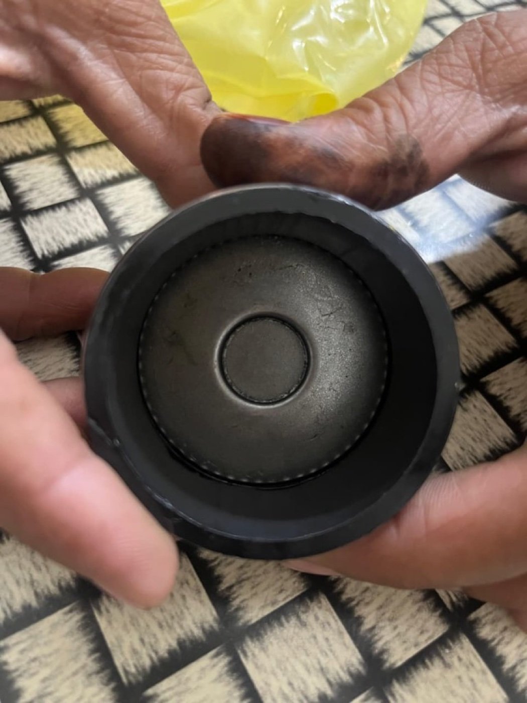 DLF 5030 needle roller bearing closeup internal rollers