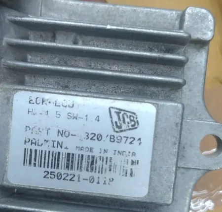 JCB 320/B9721 ECK-ECU sticker Hw-15 SW-1.4 lot 250221-011P