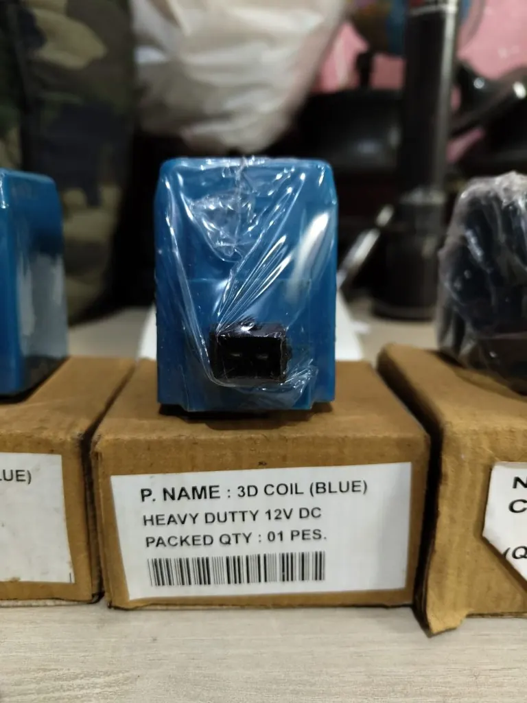 JCB 3D coil blue 12V DC carton