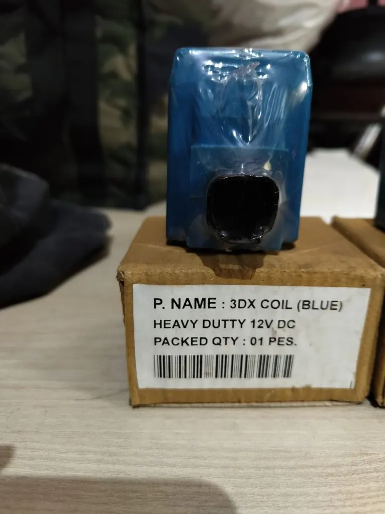 JCB 3DX coil blue 12V DC carton