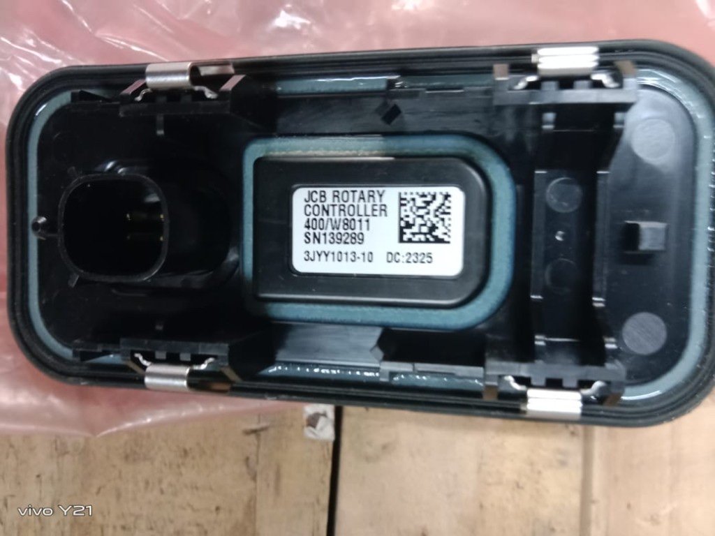 JCB 400 W8011 Rotary Control Switch for Excavator label