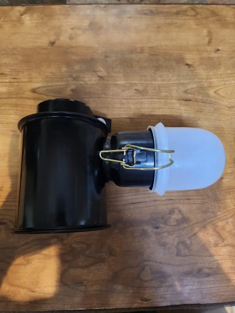 Kirloskar HA4 cyclone pre-cleaner with white plastic cup and clip