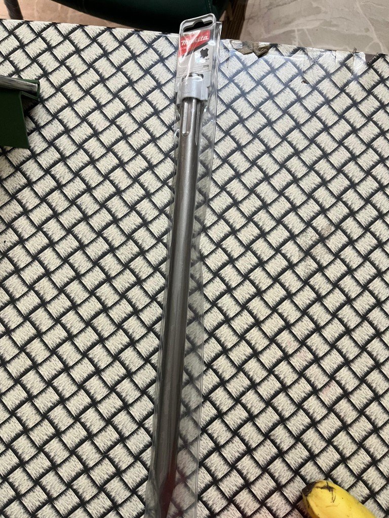 Makita SDS-Max 400mm pointed chisel D-34182 packaging label