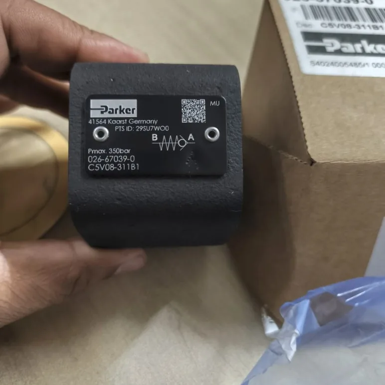 Parker C5V series C5V08-311B1 350 bar hydraulic check valve warehouse photo