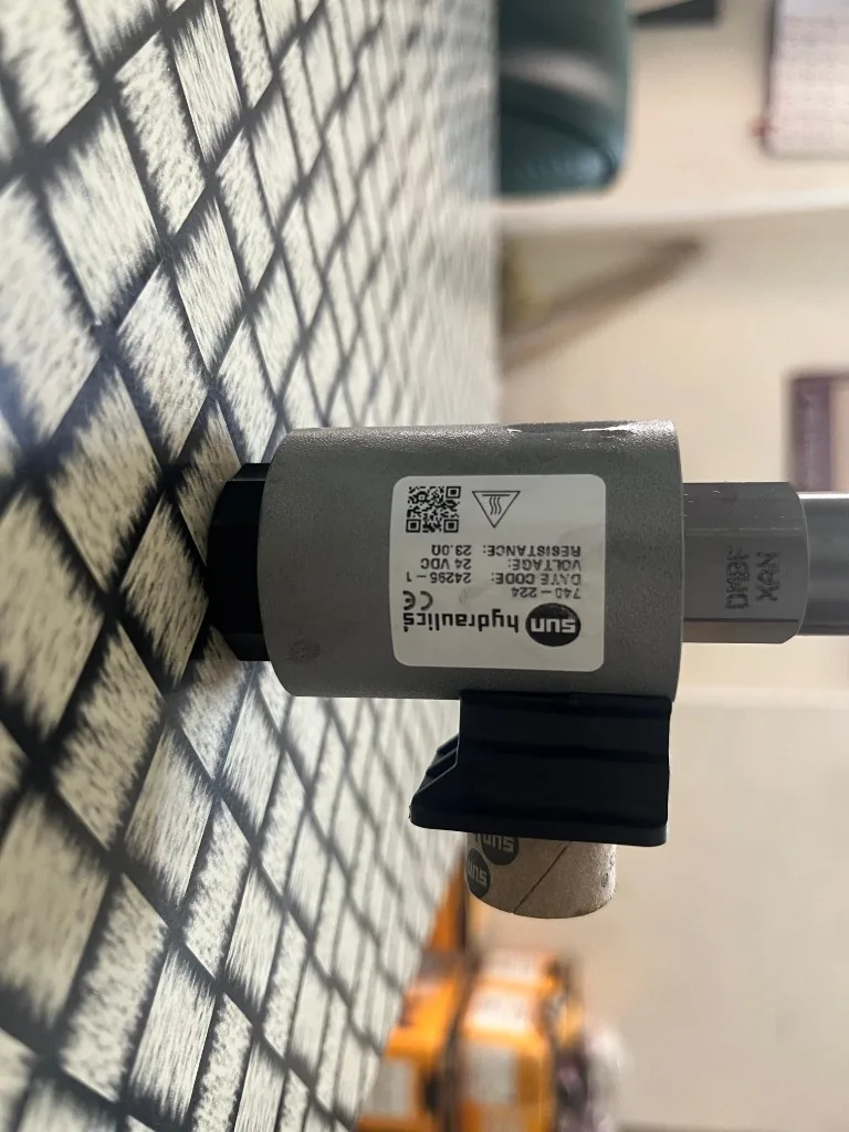 DMDAZBN224 cartridge valve electrical connector — DIN spade terminals export verification
