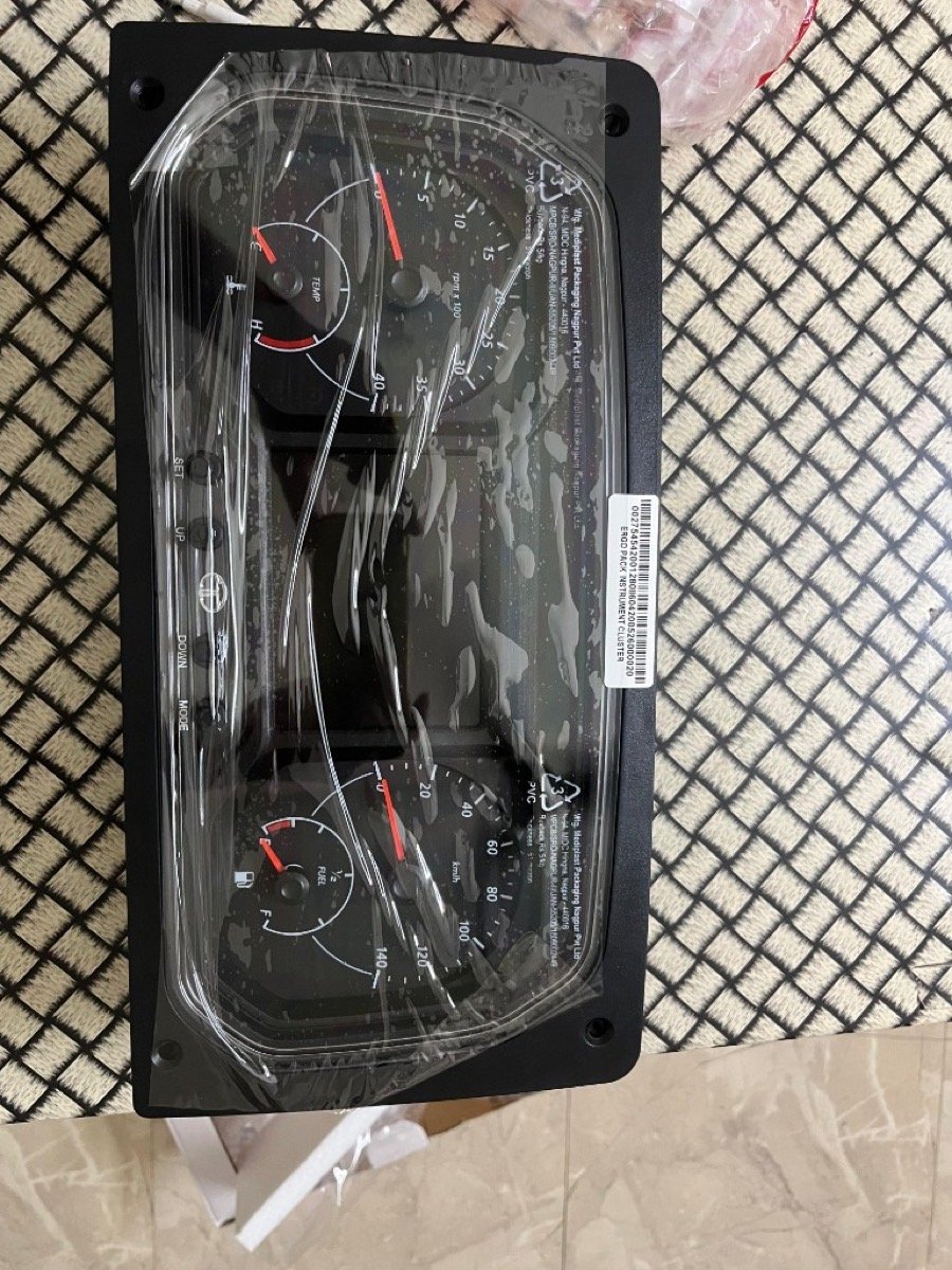 ERGO PACK INSTRUMENT CLUSTER barcode label Tata OEM