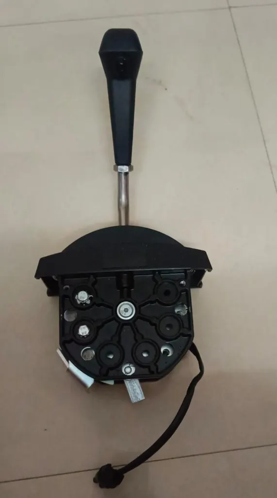 Volvo electric lever with wiring harness and connector